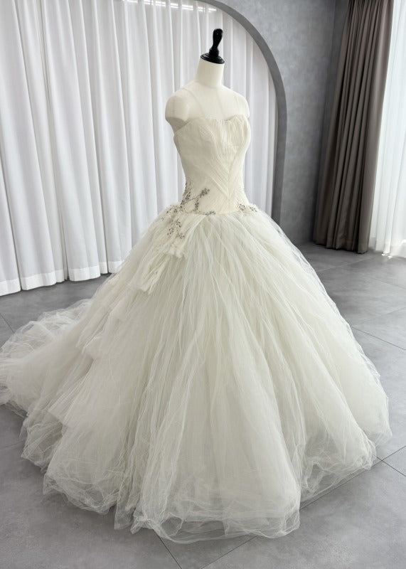 ヴェラウォン VERA WANG BRIDE Louisa ルイーザ プリンセスライン アイボリー 白 ファーストオーナー チュール