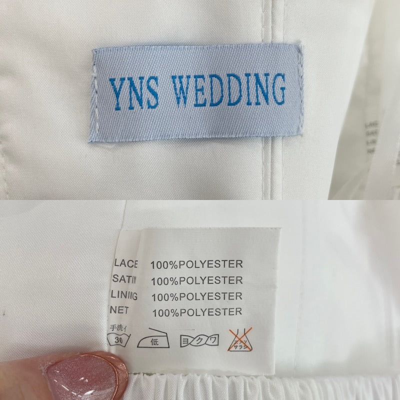ワイエヌエス YNS WEDDING マーメイドライン ウェディングドレス  