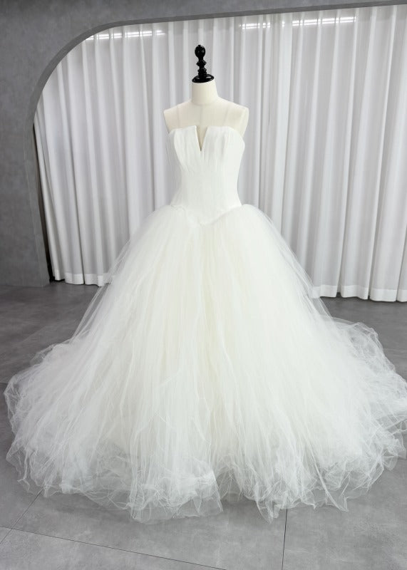 ヴェラウォン VERA WANG BRIDE Fernanda フェルナンダ プリンセスライン ウェディングドレス アイボリー 白 ファーストオーナー チュール