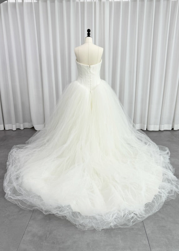 ヴェラウォン VERA WANG BRIDE Fernanda フェルナンダ プリンセスライン ウェディングドレス アイボリー 白 ファーストオーナー チュール