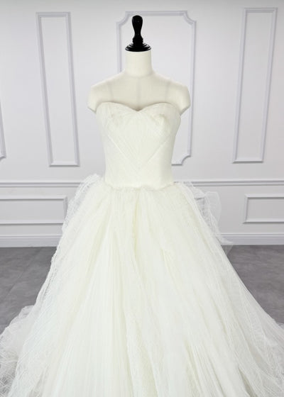 ヴェラウォン VERA WANG BRIDE Octavia オクタヴィア プリンセスライン アイボリー 白 ファーストオーナー　チュール　ハートカット