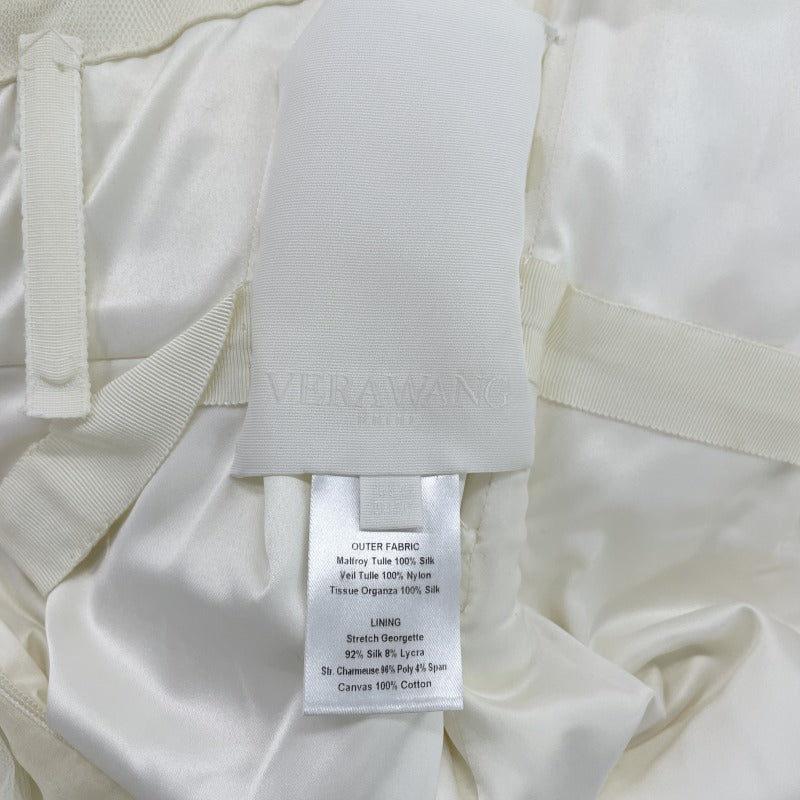 VERA WANG BRIDE Octavia Princess Line Ivory White First Owner Tulle Heart Cut