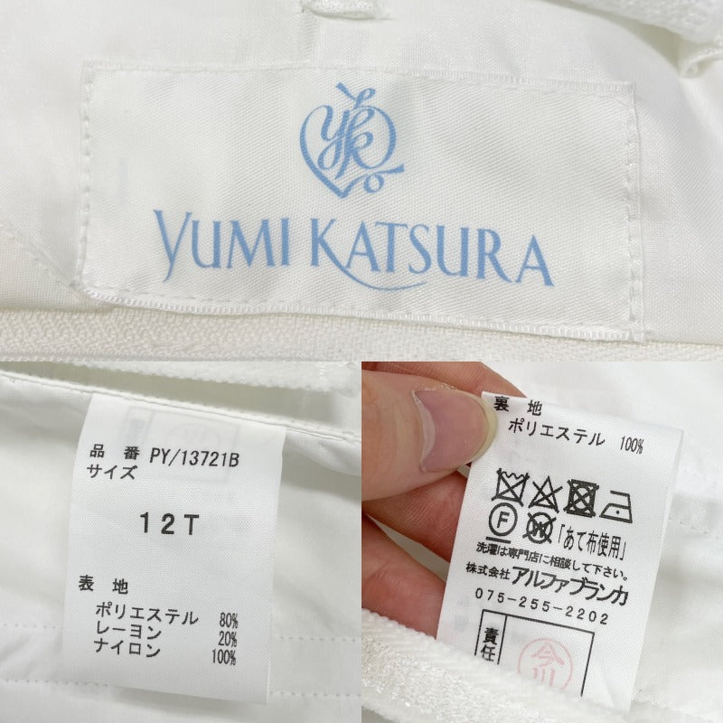 KaturaYUMI Yumi Katura Princess Line Off-White White First Owner Lace Tulle